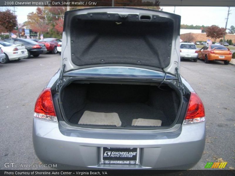 Dark Silver Metallic / Gray 2008 Chevrolet Impala LT