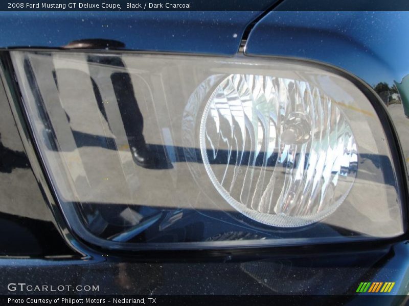 Black / Dark Charcoal 2008 Ford Mustang GT Deluxe Coupe