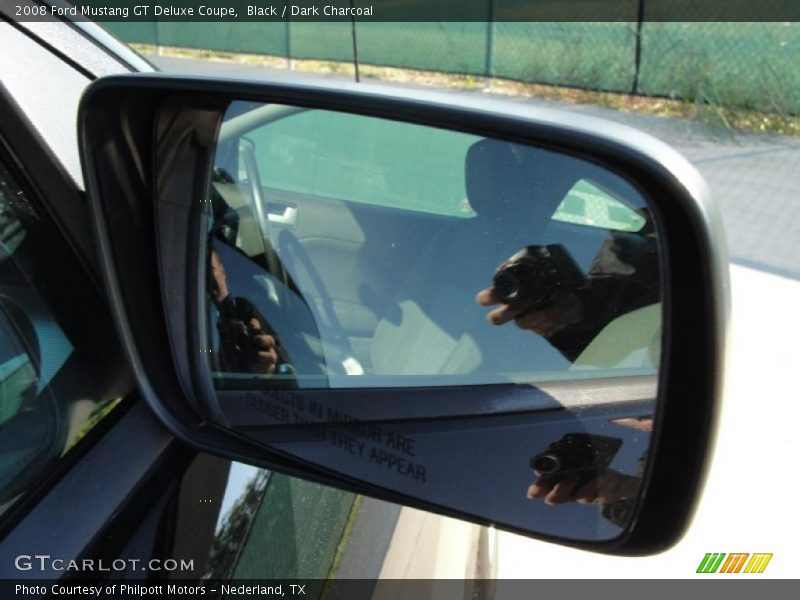 Black / Dark Charcoal 2008 Ford Mustang GT Deluxe Coupe