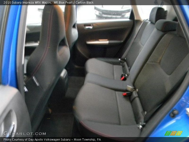 WR Blue Pearl / Carbon Black 2010 Subaru Impreza WRX Wagon