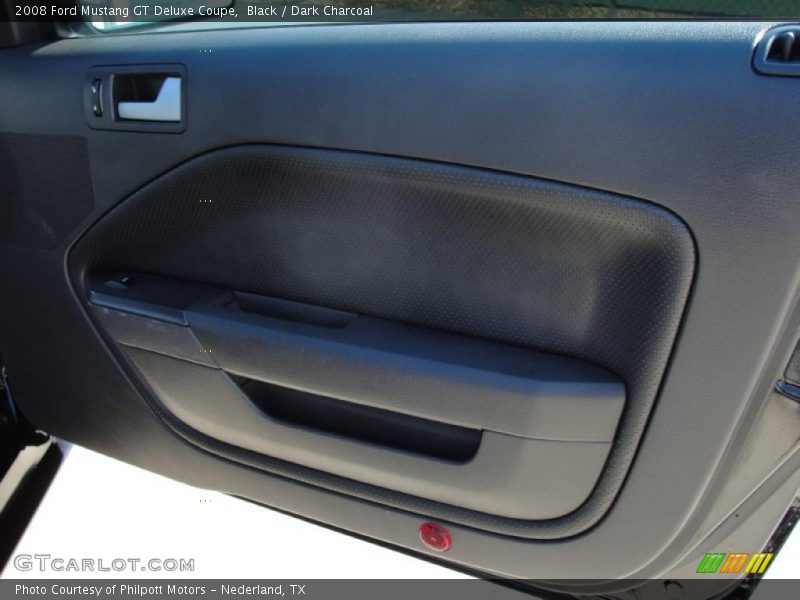 Black / Dark Charcoal 2008 Ford Mustang GT Deluxe Coupe