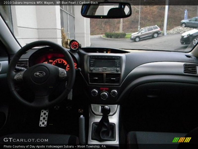 WR Blue Pearl / Carbon Black 2010 Subaru Impreza WRX Wagon