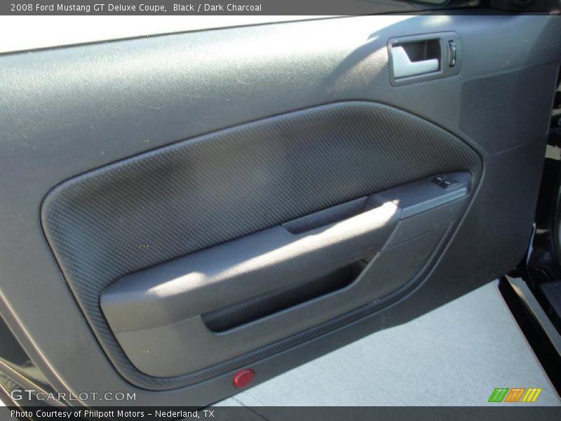 Black / Dark Charcoal 2008 Ford Mustang GT Deluxe Coupe