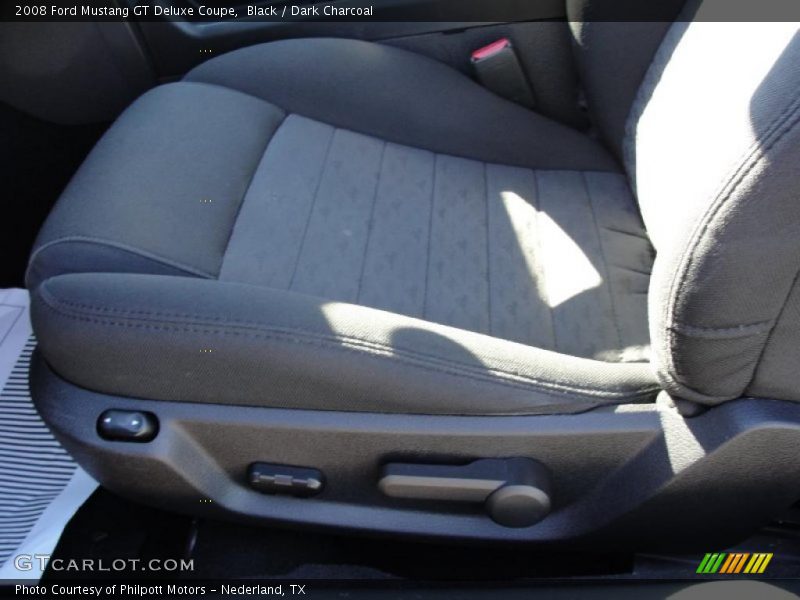 Black / Dark Charcoal 2008 Ford Mustang GT Deluxe Coupe