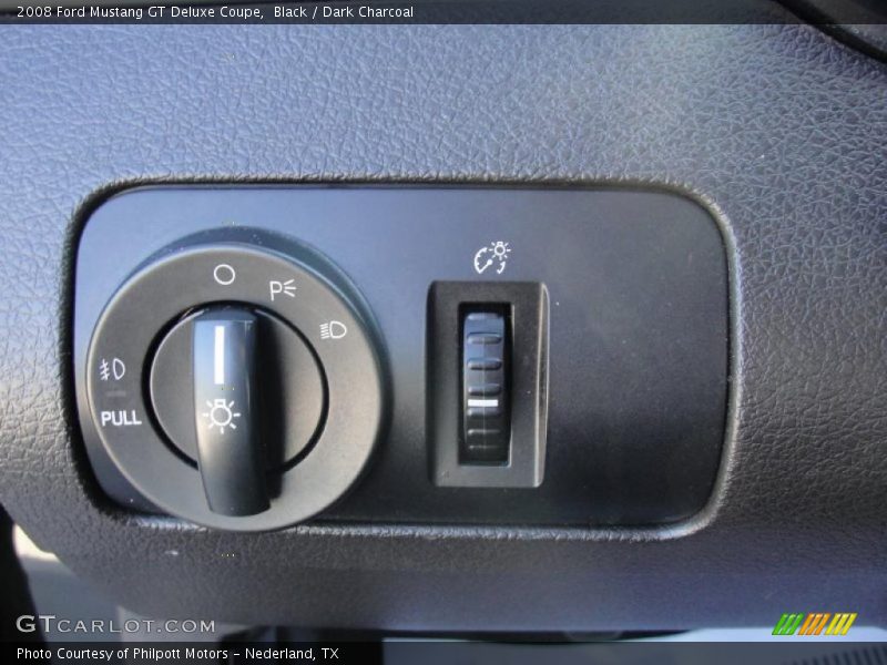 Black / Dark Charcoal 2008 Ford Mustang GT Deluxe Coupe
