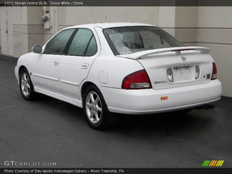  2002 Sentra SE-R Cloud White