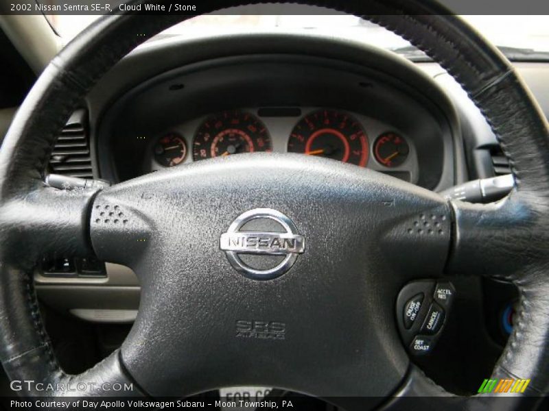 Cloud White / Stone 2002 Nissan Sentra SE-R