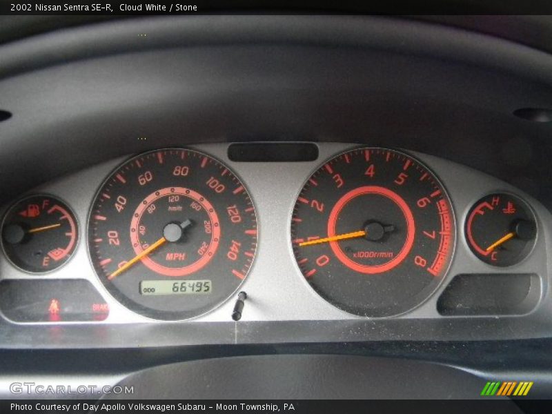  2002 Sentra SE-R SE-R Gauges