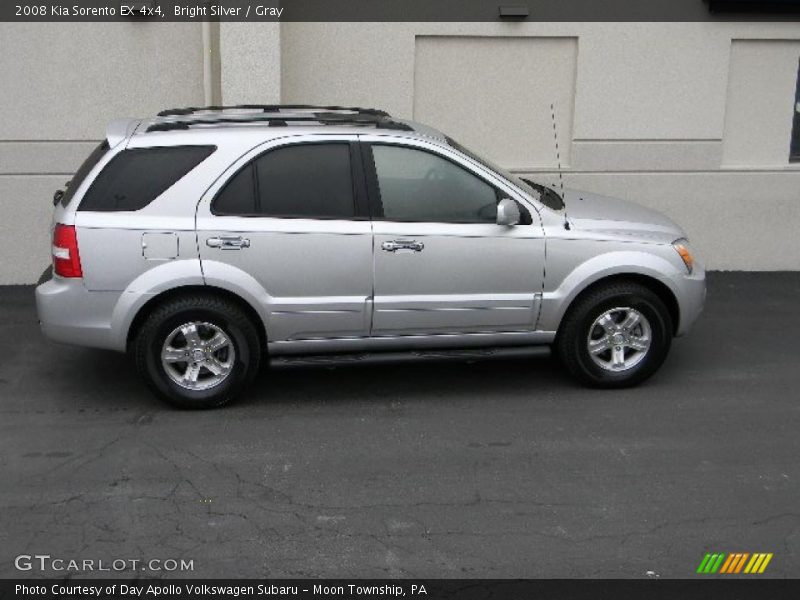 Bright Silver / Gray 2008 Kia Sorento EX 4x4