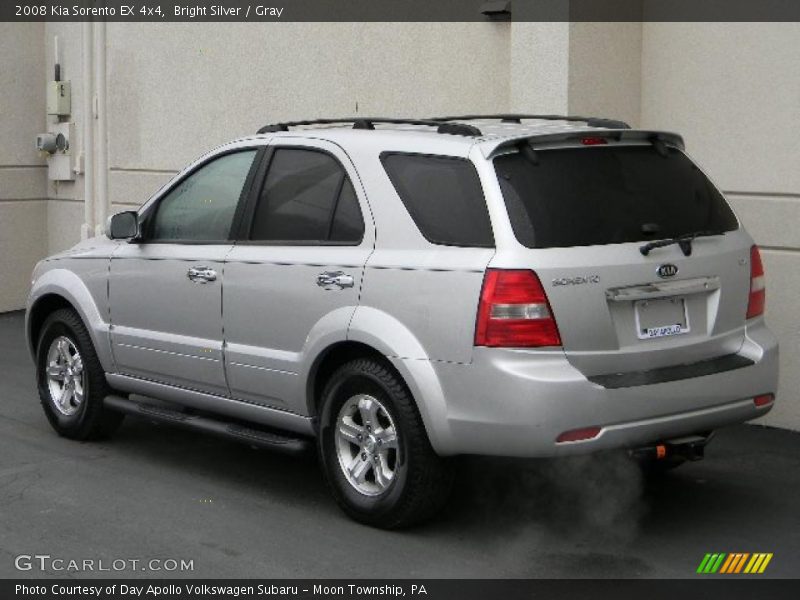 Bright Silver / Gray 2008 Kia Sorento EX 4x4