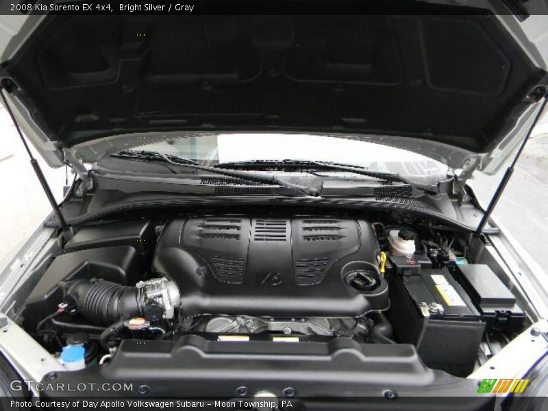 Bright Silver / Gray 2008 Kia Sorento EX 4x4