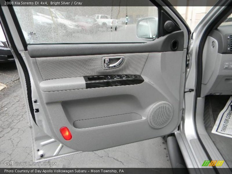 Bright Silver / Gray 2008 Kia Sorento EX 4x4