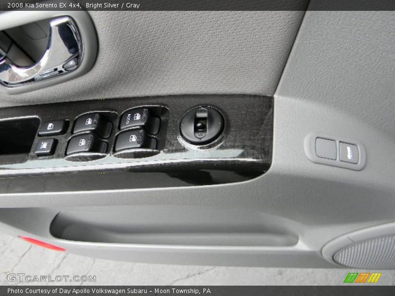 Bright Silver / Gray 2008 Kia Sorento EX 4x4