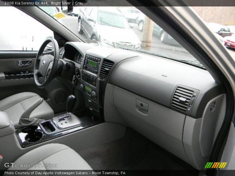 Bright Silver / Gray 2008 Kia Sorento EX 4x4