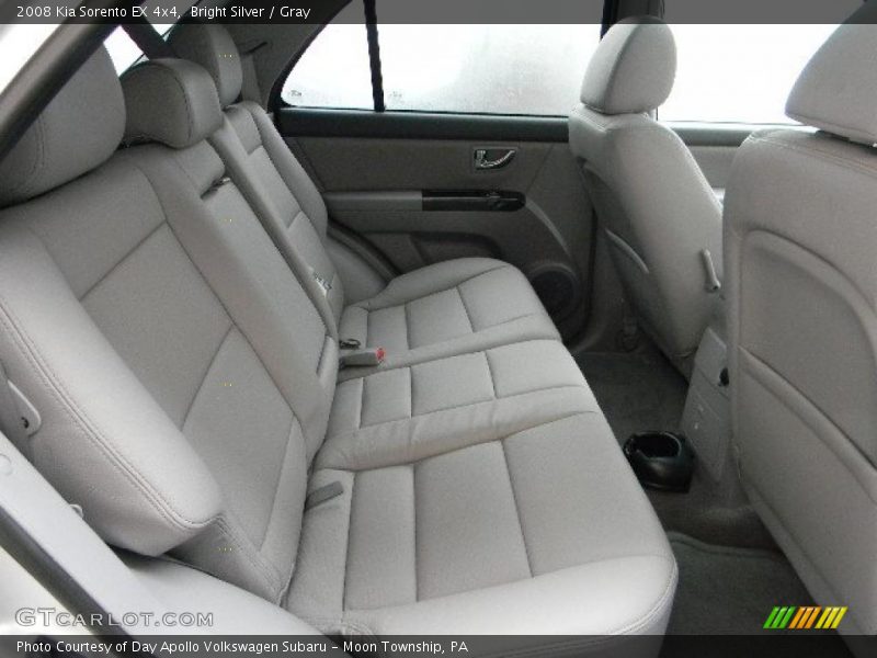 Bright Silver / Gray 2008 Kia Sorento EX 4x4