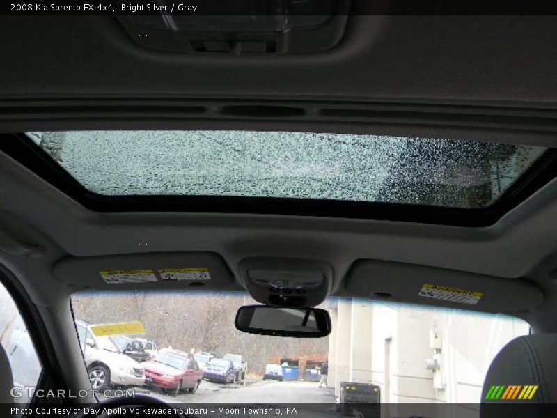 Bright Silver / Gray 2008 Kia Sorento EX 4x4
