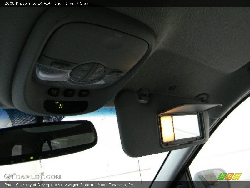 Bright Silver / Gray 2008 Kia Sorento EX 4x4