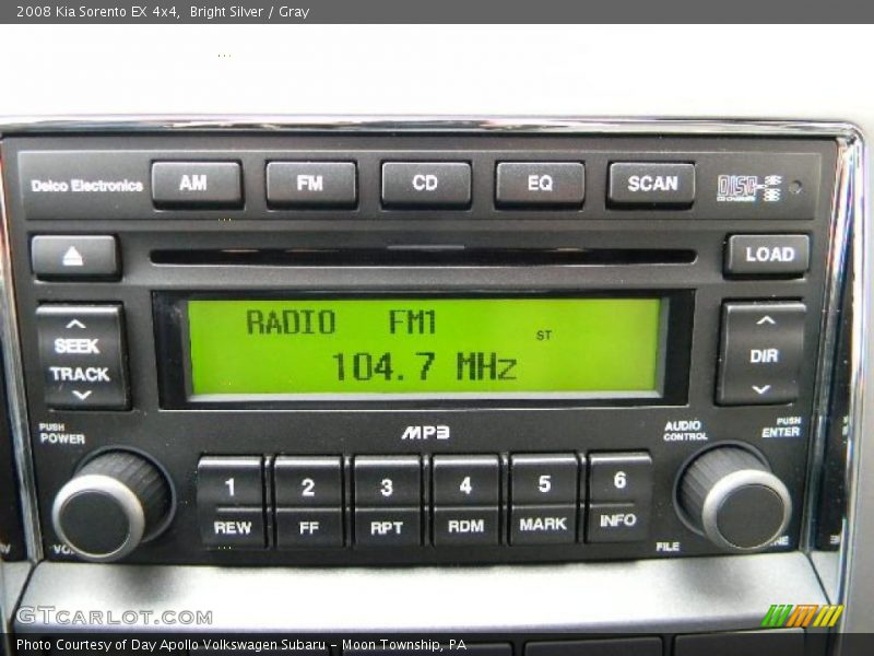 Bright Silver / Gray 2008 Kia Sorento EX 4x4