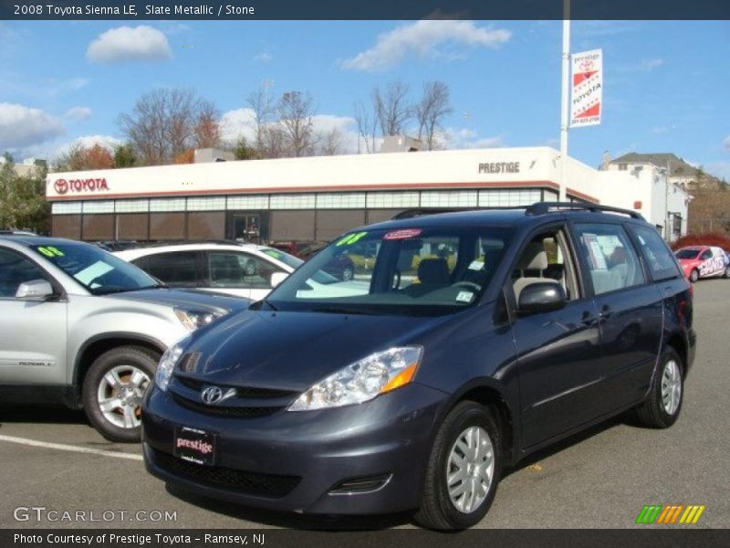 Slate Metallic / Stone 2008 Toyota Sienna LE