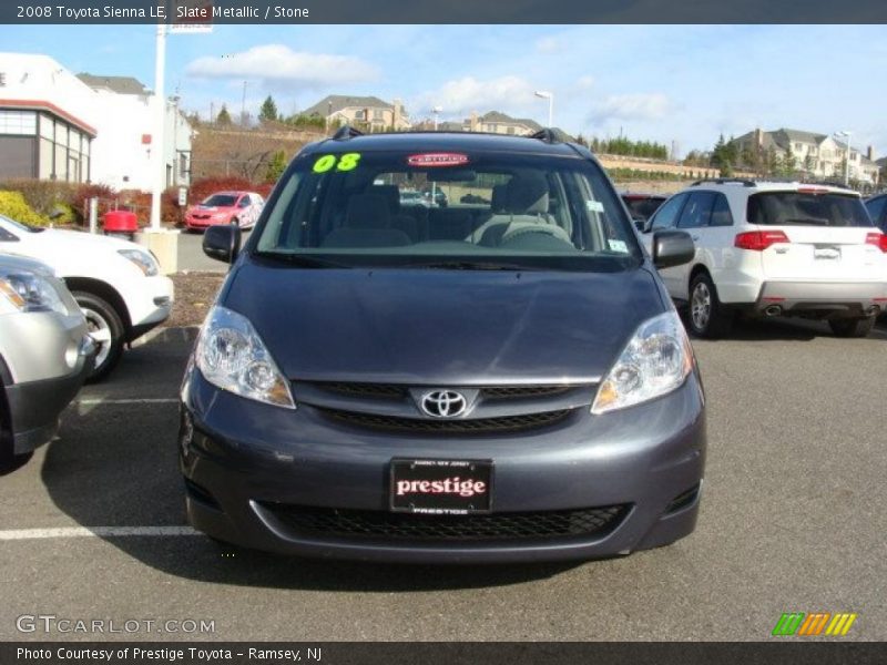 Slate Metallic / Stone 2008 Toyota Sienna LE