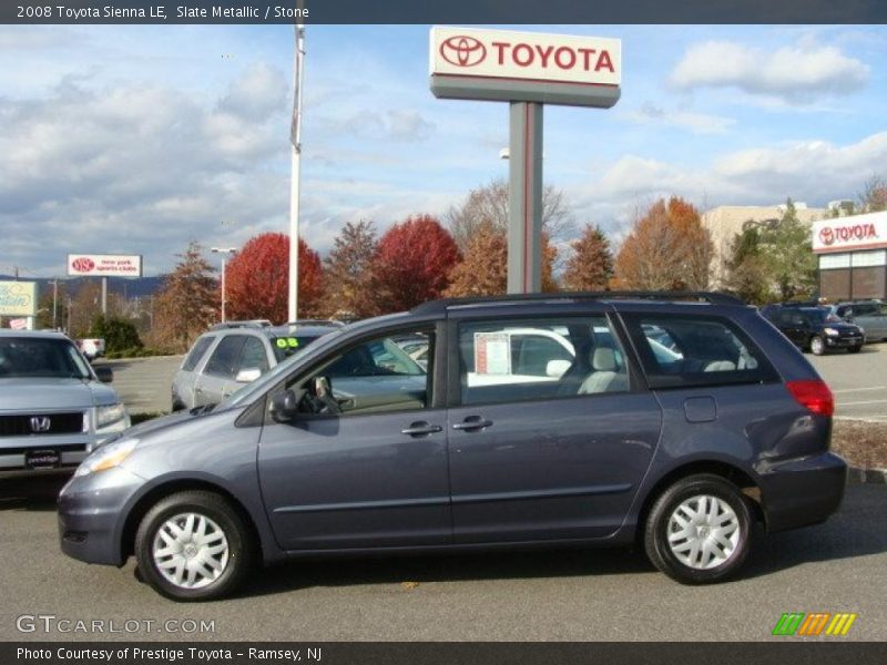 Slate Metallic / Stone 2008 Toyota Sienna LE