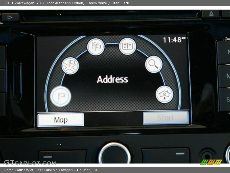 Navigation of 2011 GTI 4 Door Autobahn Edition
