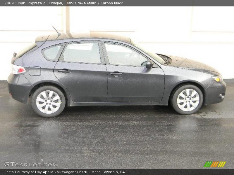 Dark Gray Metallic / Carbon Black 2009 Subaru Impreza 2.5i Wagon