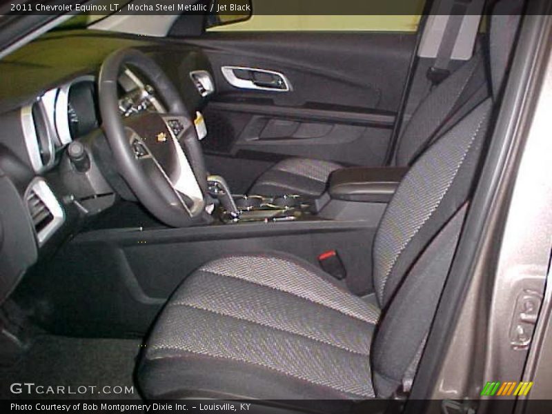 Mocha Steel Metallic / Jet Black 2011 Chevrolet Equinox LT