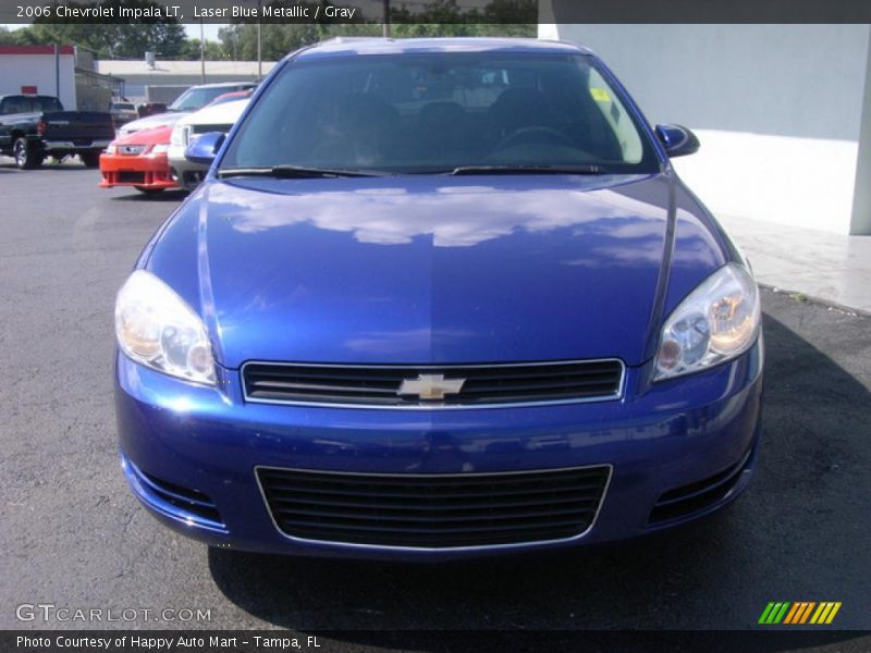 Laser Blue Metallic / Gray 2006 Chevrolet Impala LT