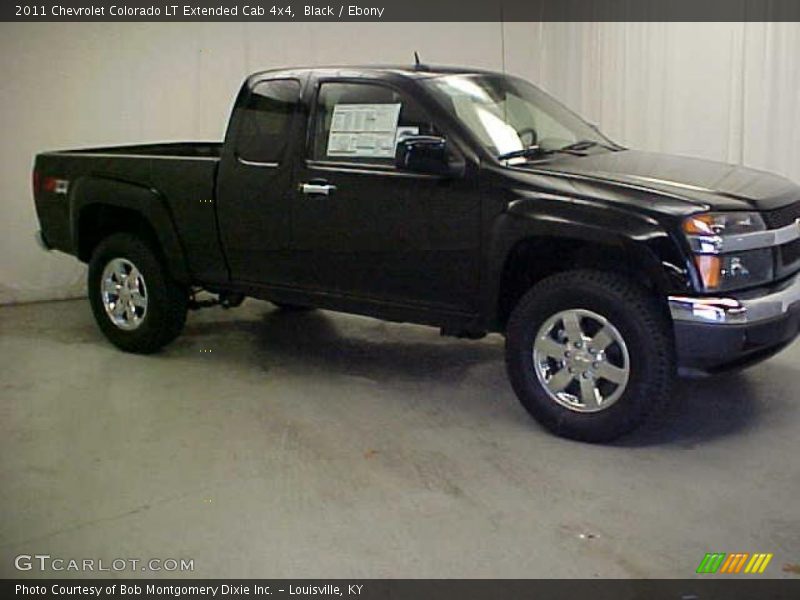 Black / Ebony 2011 Chevrolet Colorado LT Extended Cab 4x4