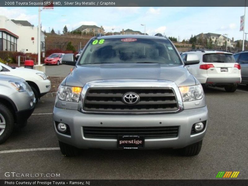 Silver Sky Metallic / Graphite 2008 Toyota Sequoia SR5 4WD