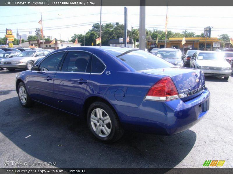 Laser Blue Metallic / Gray 2006 Chevrolet Impala LT