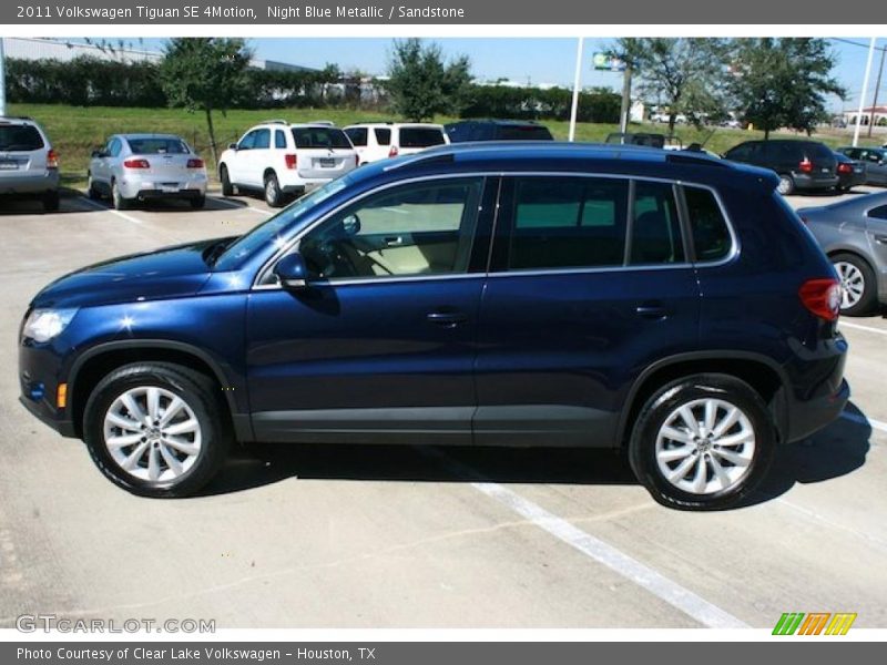  2011 Tiguan SE 4Motion Night Blue Metallic