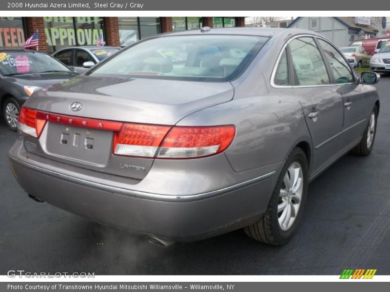 Steel Gray / Gray 2008 Hyundai Azera Limited