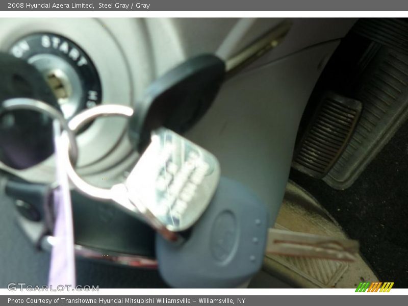 Steel Gray / Gray 2008 Hyundai Azera Limited