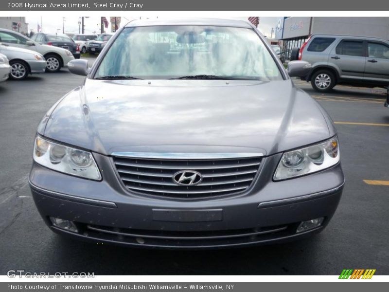 Steel Gray / Gray 2008 Hyundai Azera Limited