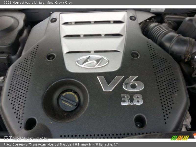 Steel Gray / Gray 2008 Hyundai Azera Limited