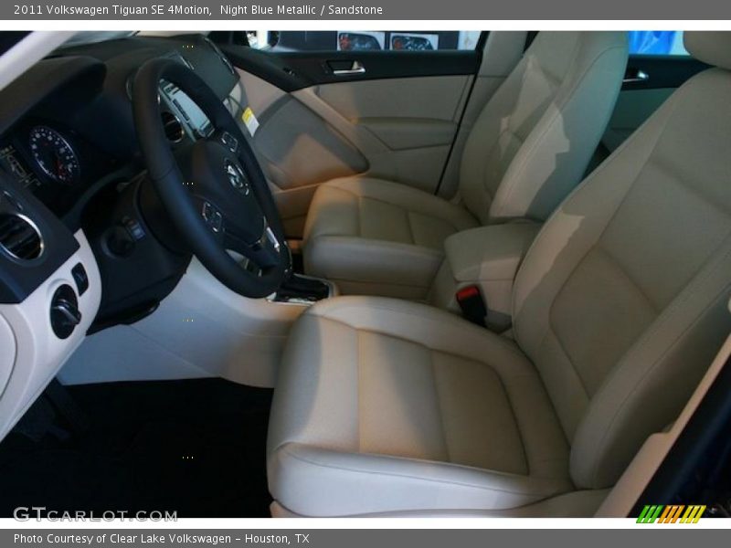  2011 Tiguan SE 4Motion Sandstone Interior