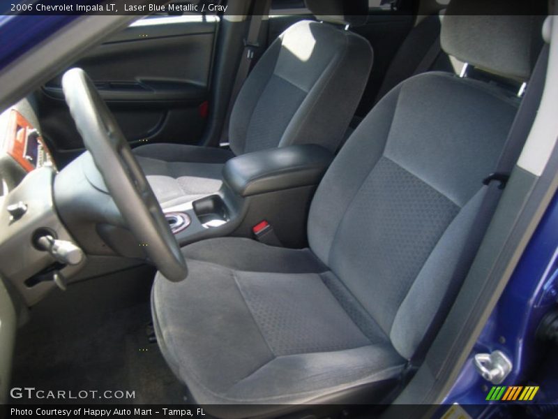 Laser Blue Metallic / Gray 2006 Chevrolet Impala LT