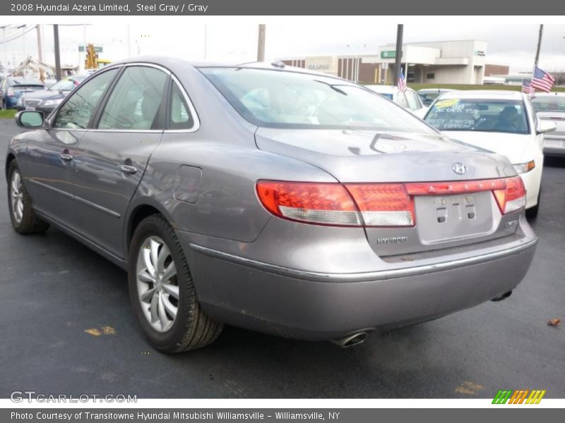 Steel Gray / Gray 2008 Hyundai Azera Limited