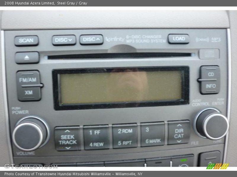 Steel Gray / Gray 2008 Hyundai Azera Limited