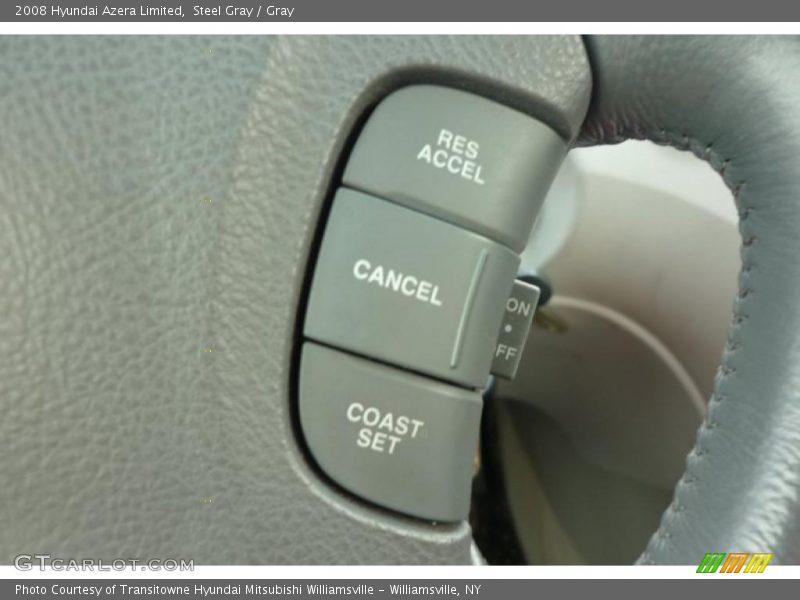 Steel Gray / Gray 2008 Hyundai Azera Limited