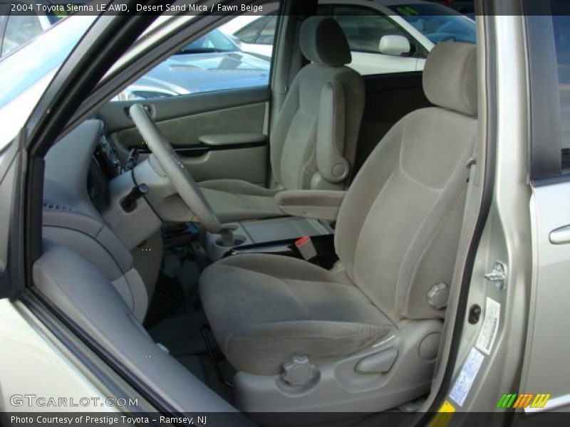 Desert Sand Mica / Fawn Beige 2004 Toyota Sienna LE AWD
