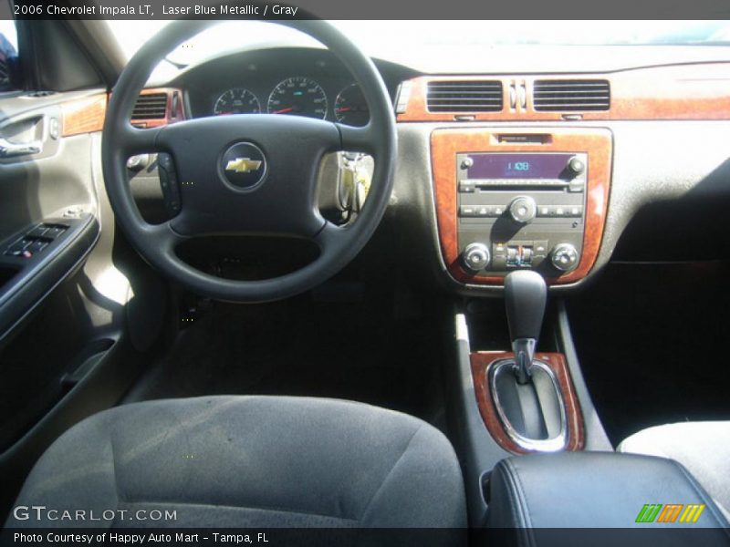 Laser Blue Metallic / Gray 2006 Chevrolet Impala LT