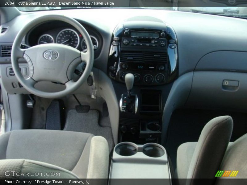 Desert Sand Mica / Fawn Beige 2004 Toyota Sienna LE AWD