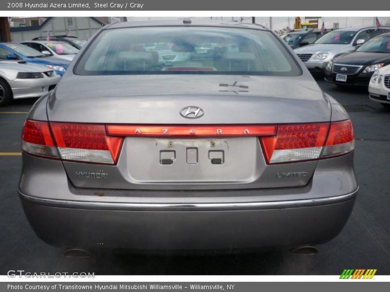 Steel Gray / Gray 2008 Hyundai Azera Limited
