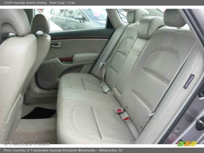 Steel Gray / Gray 2008 Hyundai Azera Limited