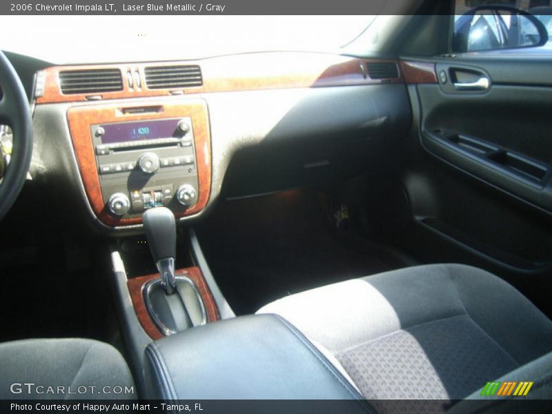 Laser Blue Metallic / Gray 2006 Chevrolet Impala LT
