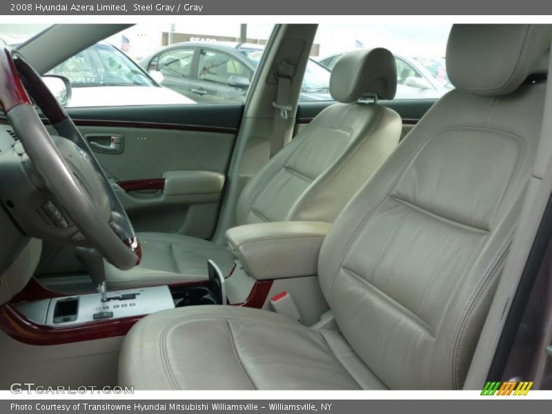 Steel Gray / Gray 2008 Hyundai Azera Limited