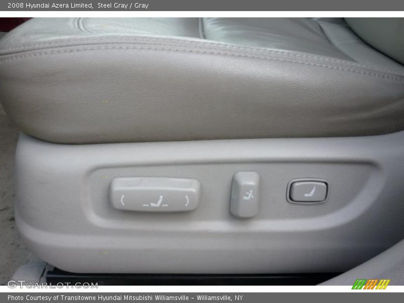 Steel Gray / Gray 2008 Hyundai Azera Limited